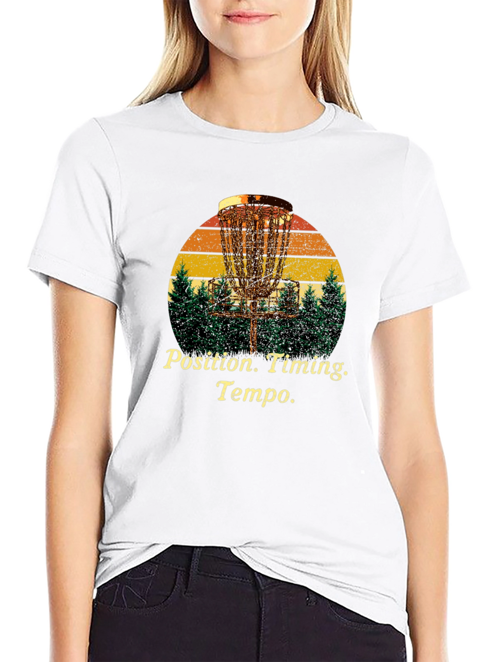 Disc Golf T-Shirt - Position Timing Tempo