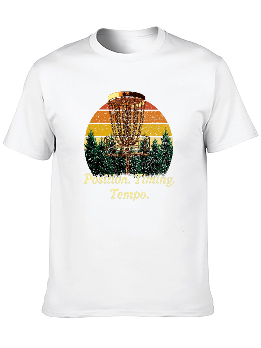 Disc Golf T-Shirt - Position Timing Tempo