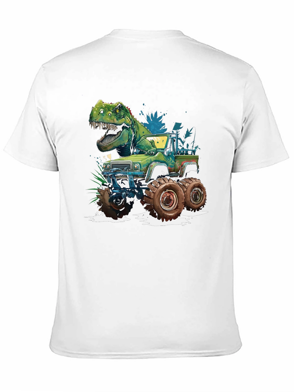 Dino Truck T-Shirt - Monster Truck Dinosaur Tee