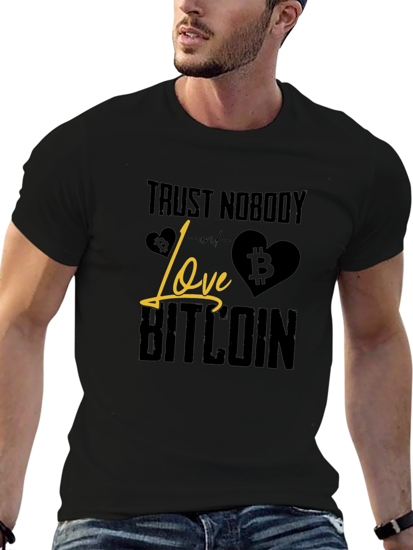 Trust Nobody Love Bitcoin T-Shirt