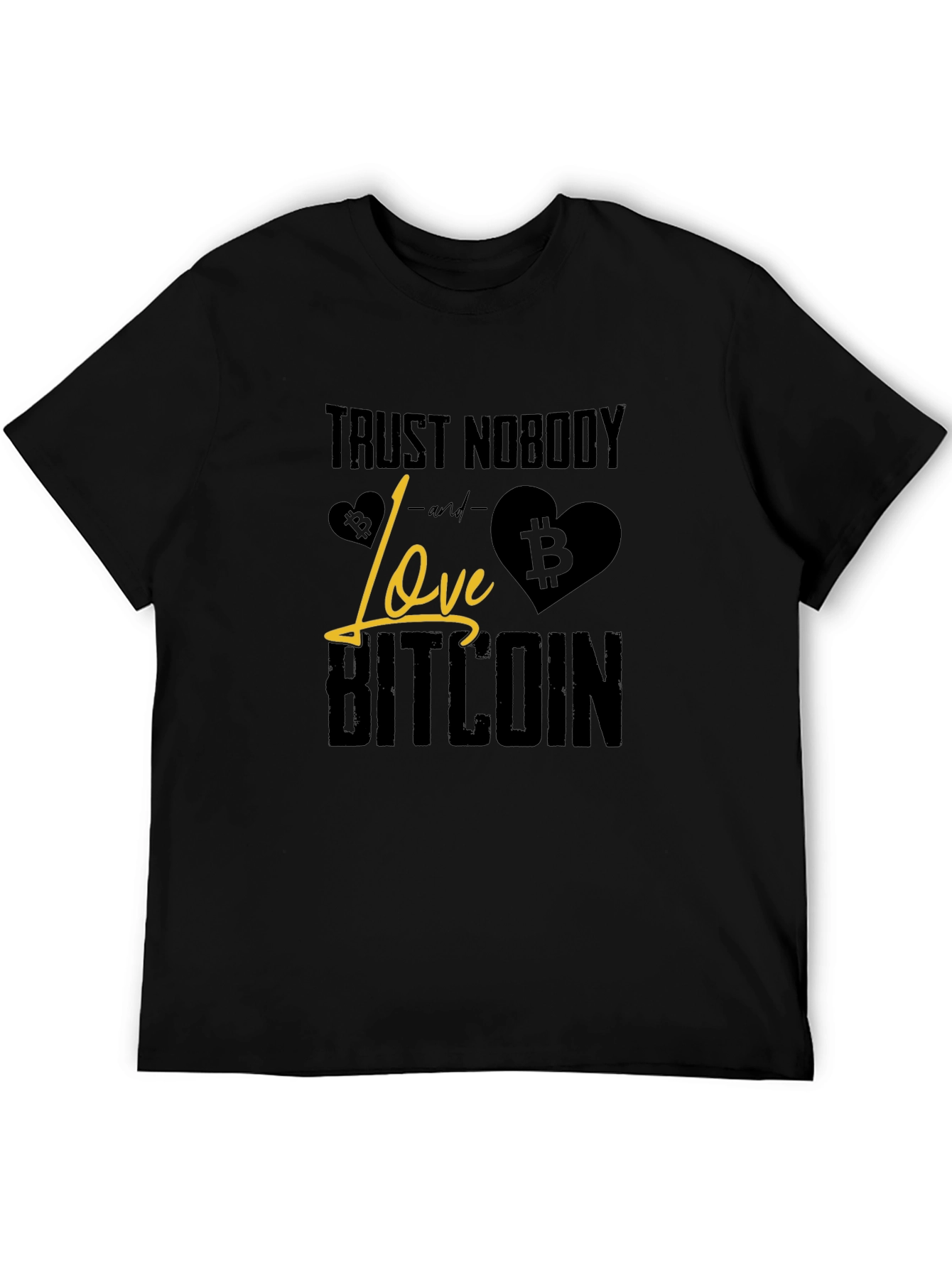 Trust Nobody Love Bitcoin T-Shirt