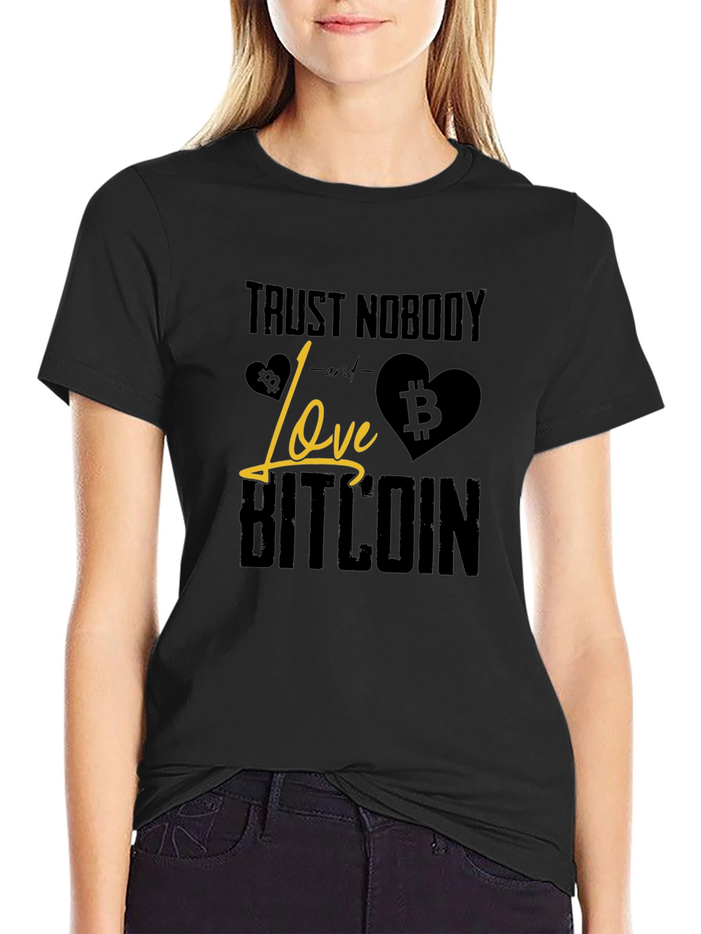 Trust Nobody Love Bitcoin T-Shirt