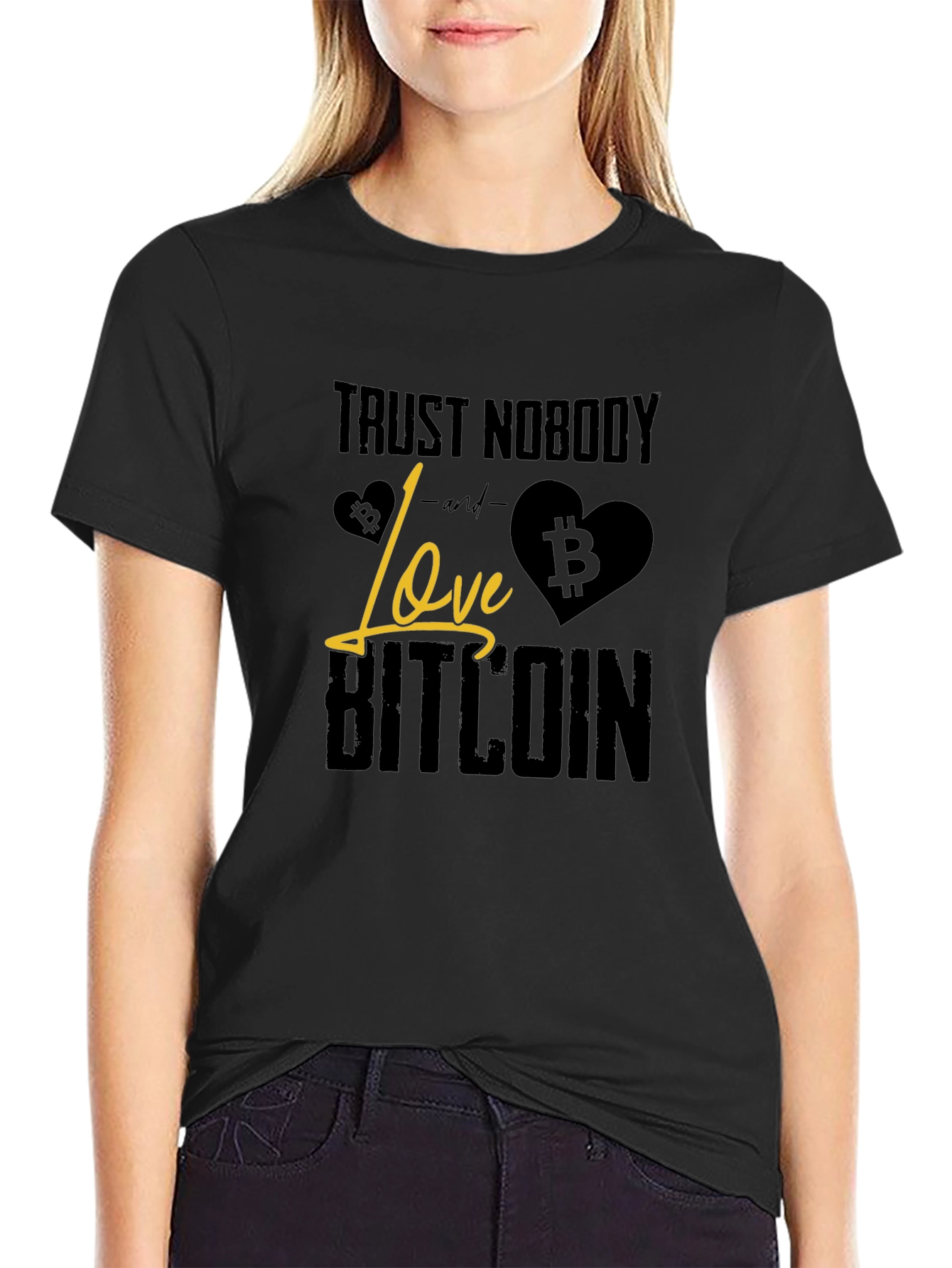 Trust Nobody Love Bitcoin T-Shirt