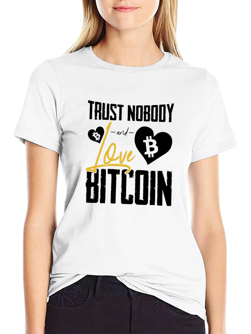 Trust Nobody Love Bitcoin T-Shirt