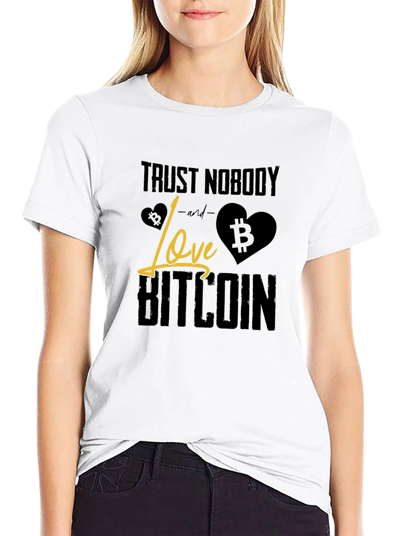 Trust Nobody Love Bitcoin T-Shirt