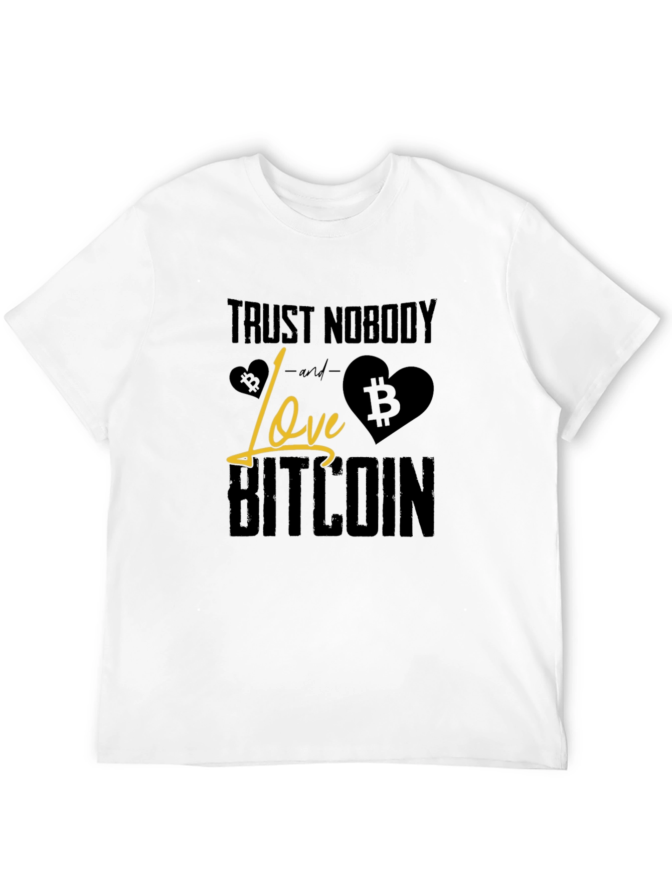 Trust Nobody Love Bitcoin T-Shirt