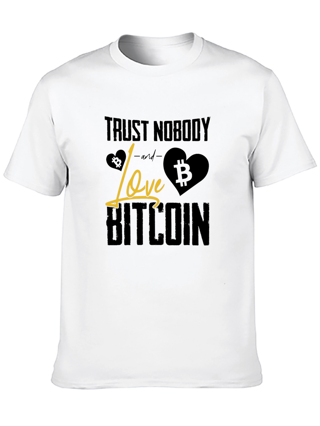 Trust Nobody Love Bitcoin T-Shirt