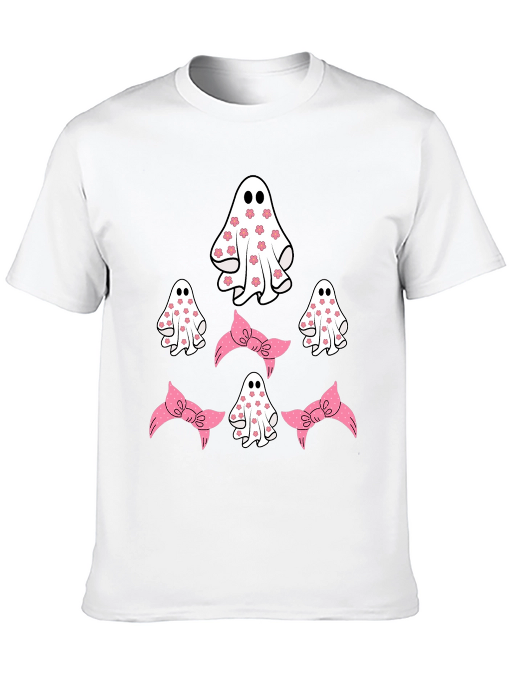 Cute Ghost and Bow T-Shirt