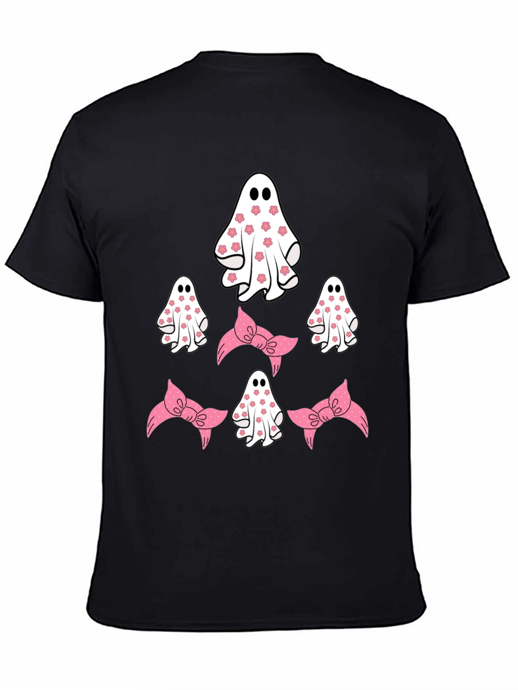 Cute Ghost and Bow T-Shirt