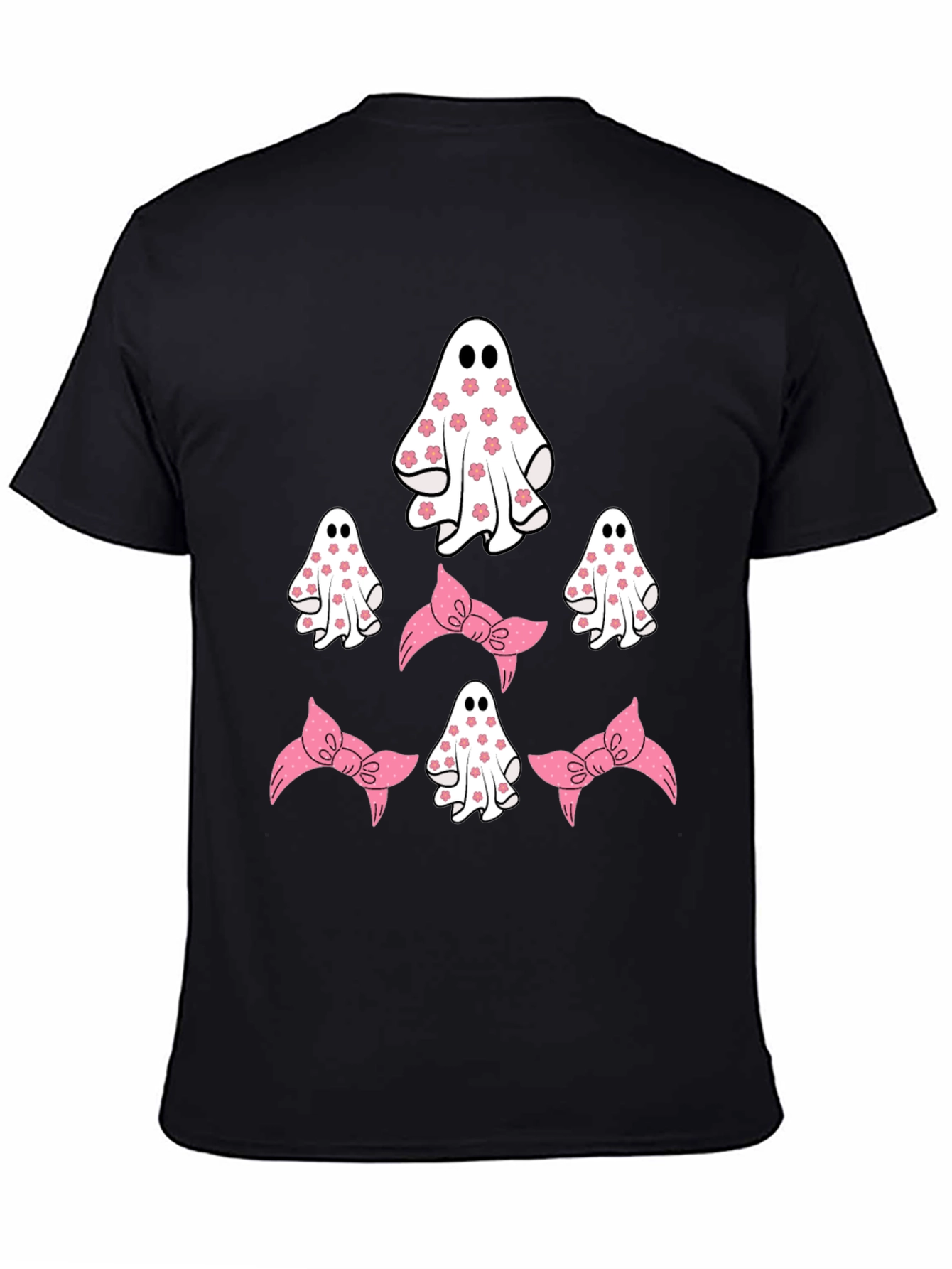Cute Ghost and Bow T-Shirt