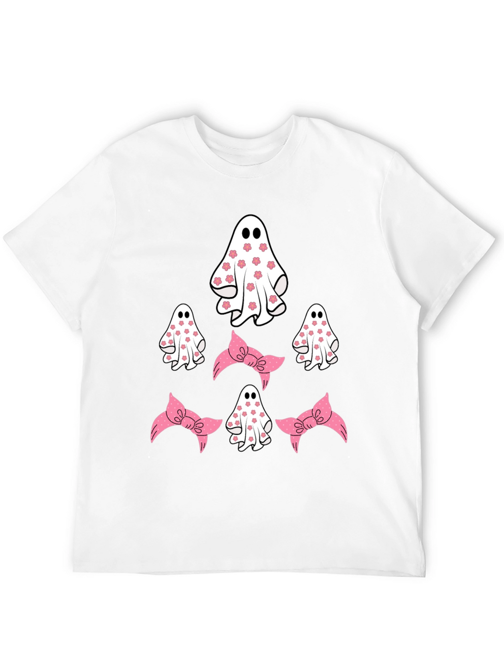 Cute Ghost and Bow T-Shirt
