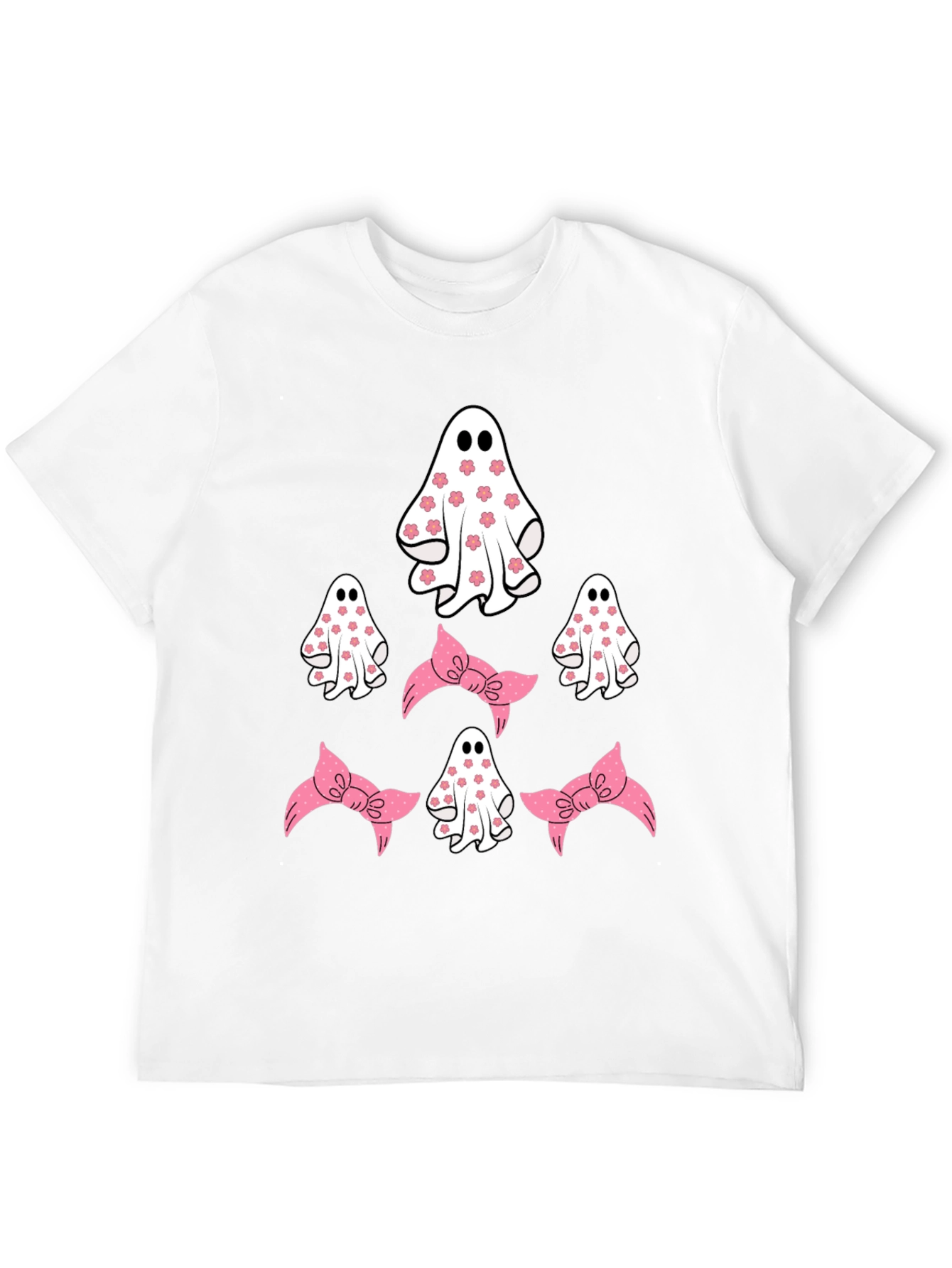Cute Ghost and Bow T-Shirt