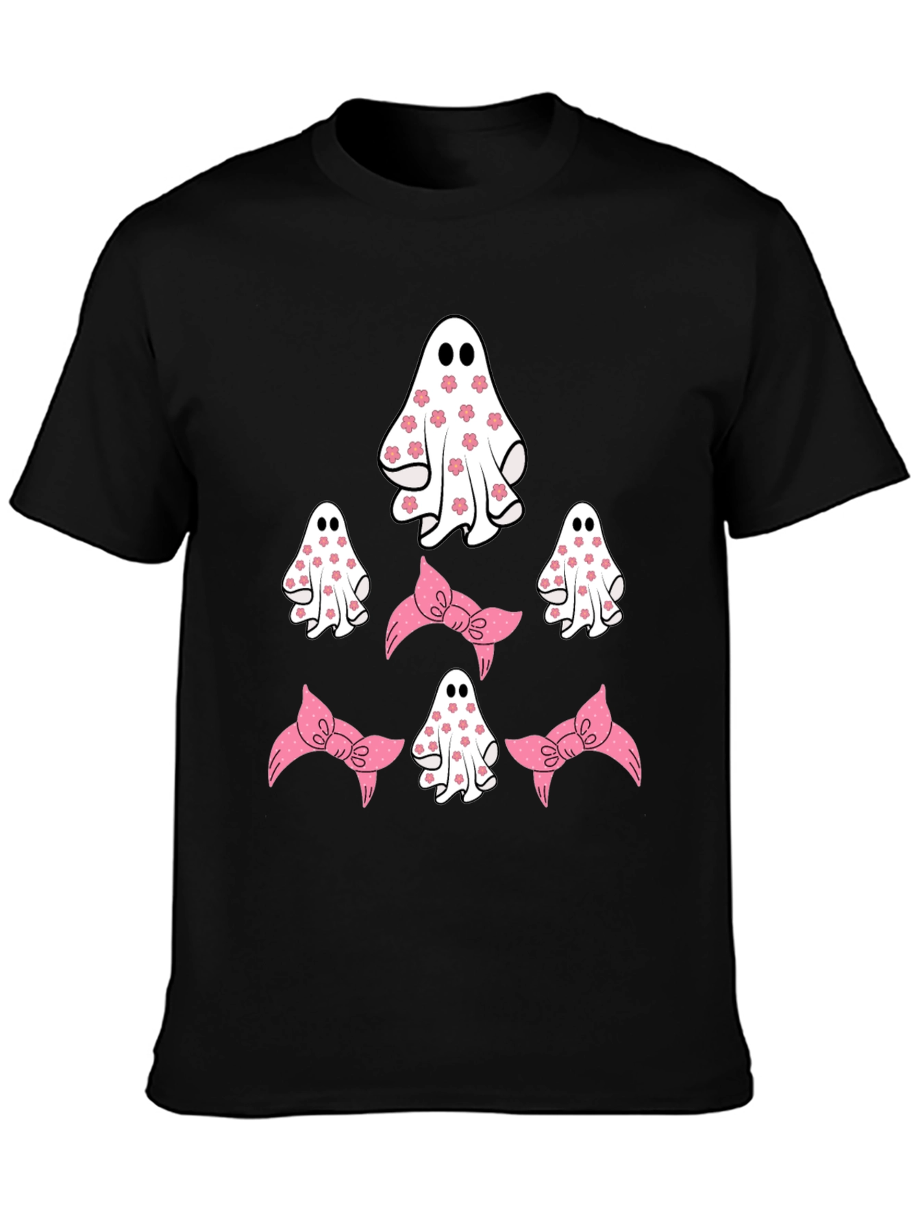 Cute Ghost and Bow T-Shirt