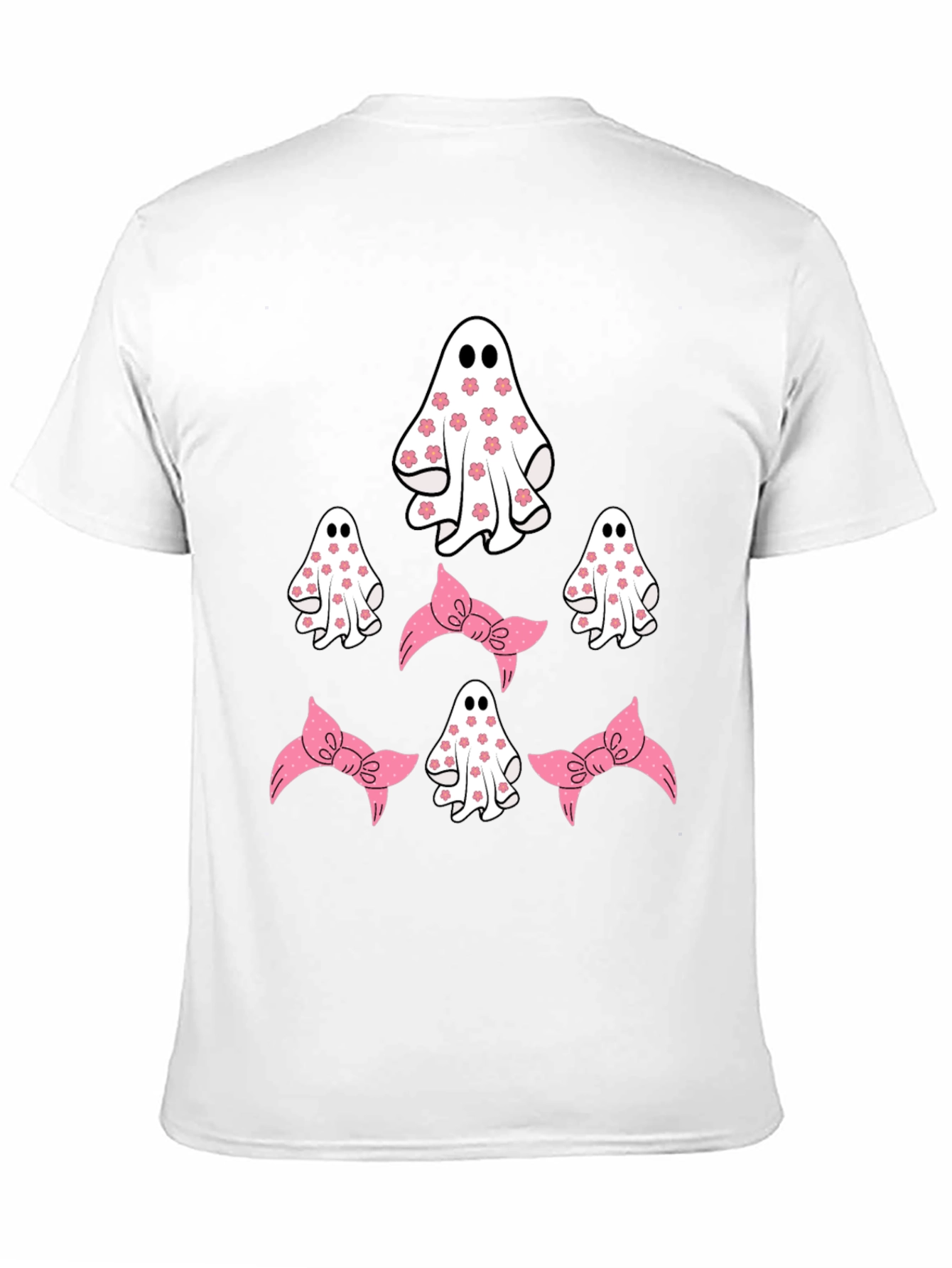 Cute Ghost and Bow T-Shirt