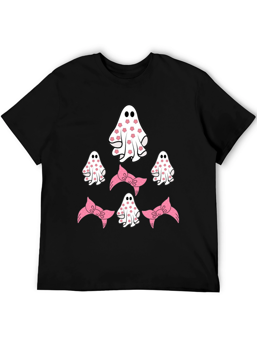 Cute Ghost and Bow T-Shirt