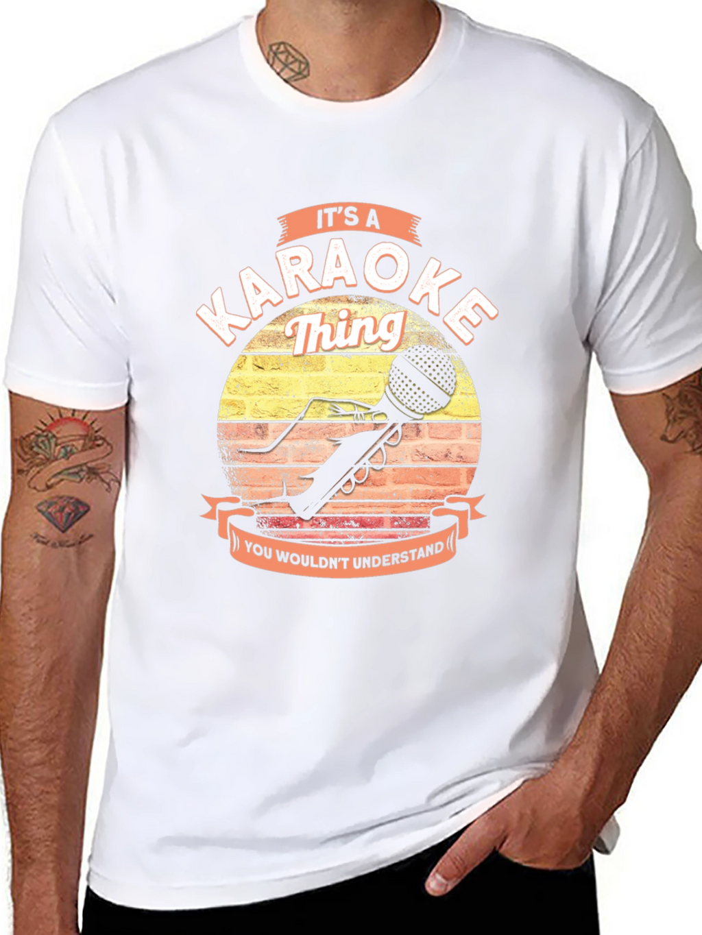 Karaoke Thing Graphic T-Shirt