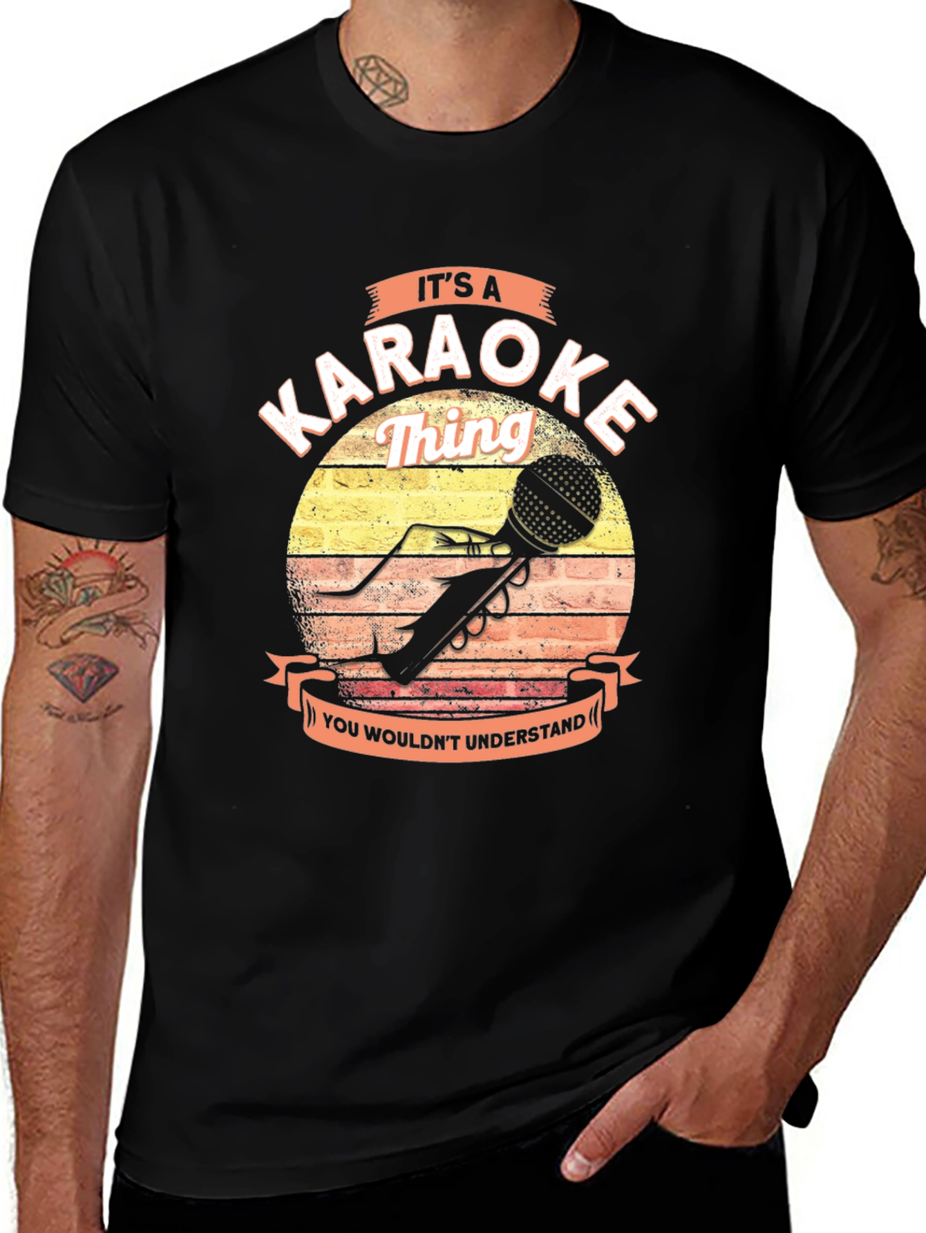 Karaoke Thing Graphic T-Shirt