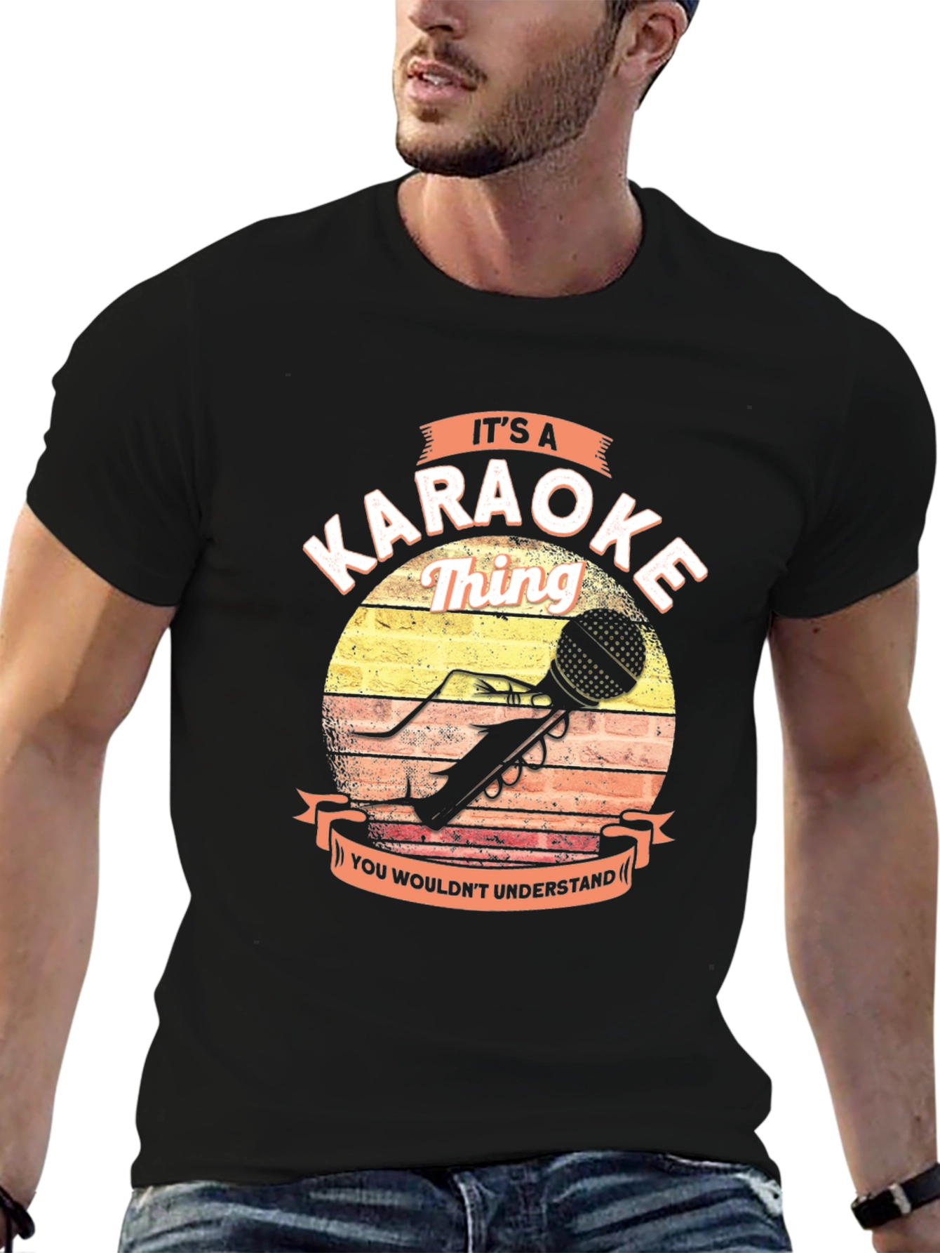 Karaoke Thing Graphic T-Shirt