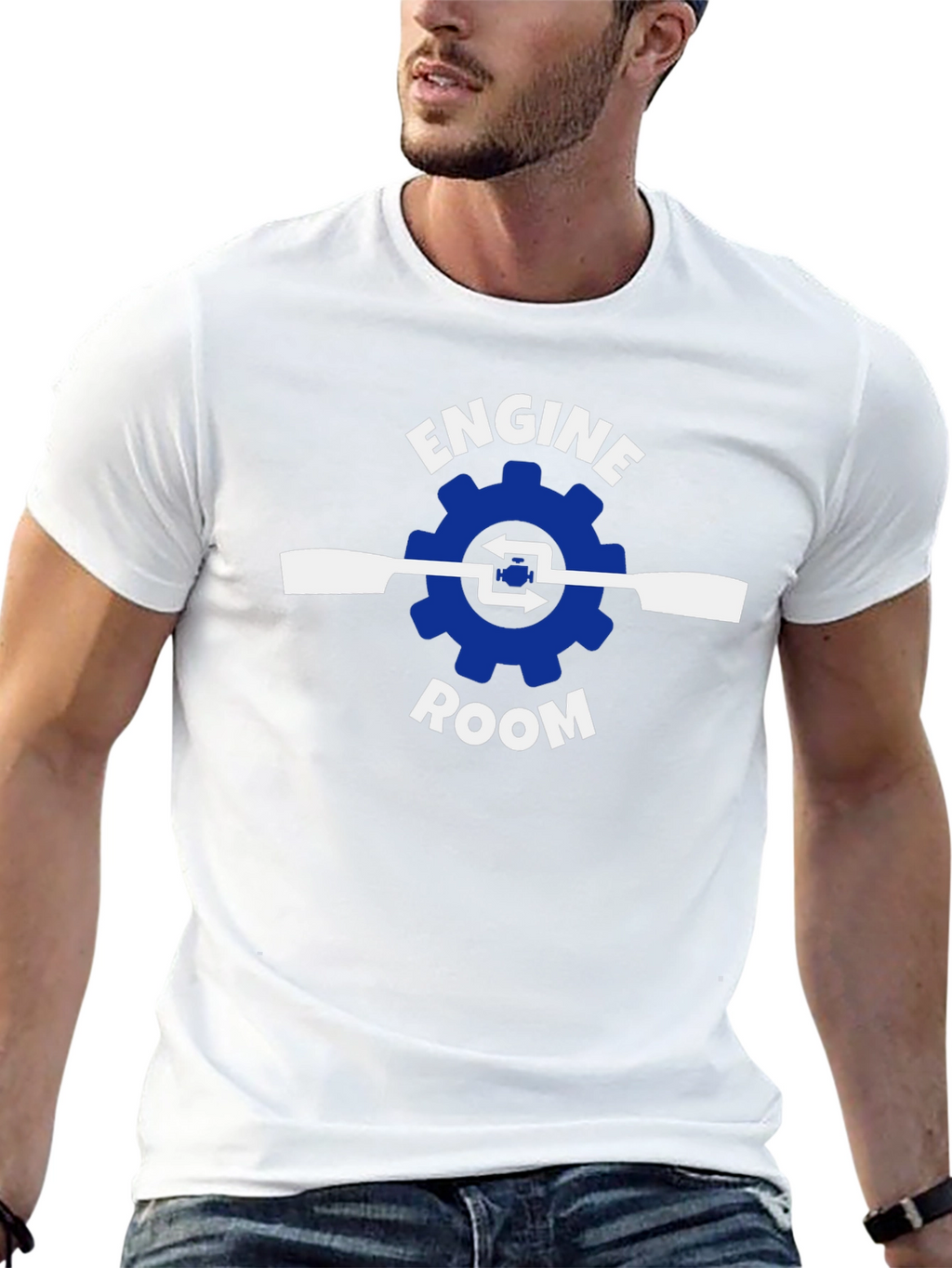 Engine Room Gear Graphic T-Shirt
