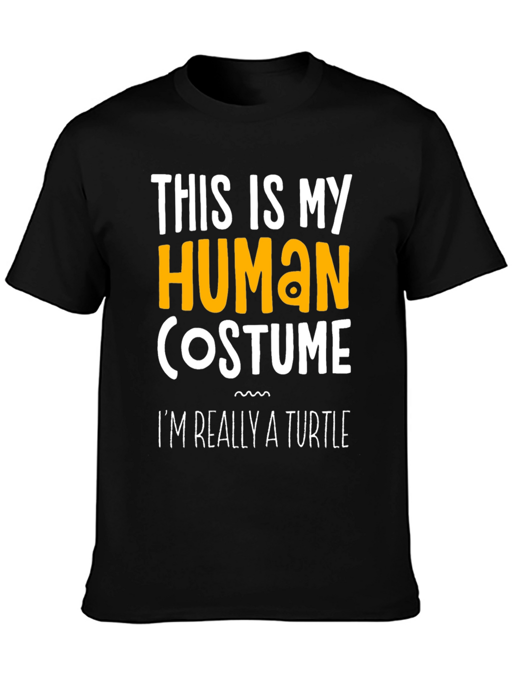Human Costume Turtle Graphic T-Shirt