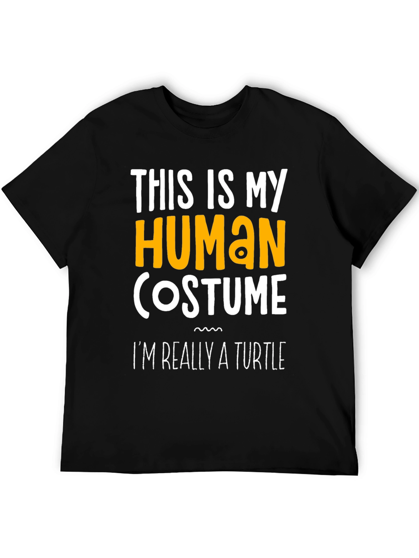 Human Costume Turtle Graphic T-Shirt