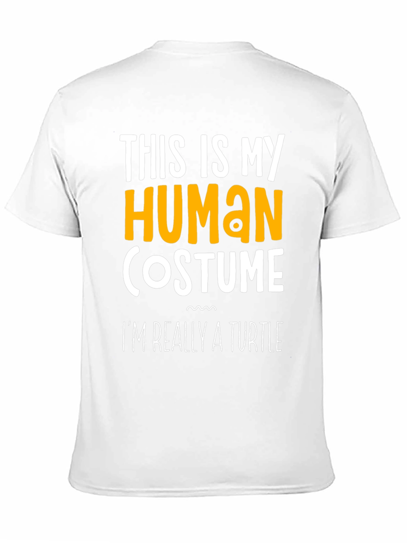 Human Costume Turtle Graphic T-Shirt
