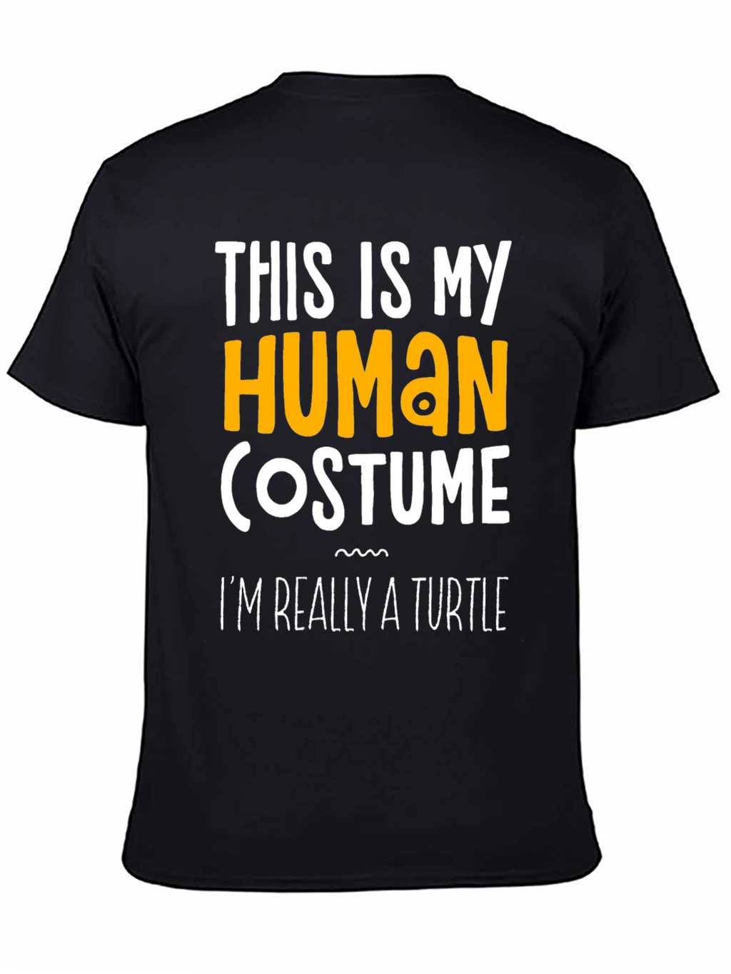 Human Costume Turtle Graphic T-Shirt