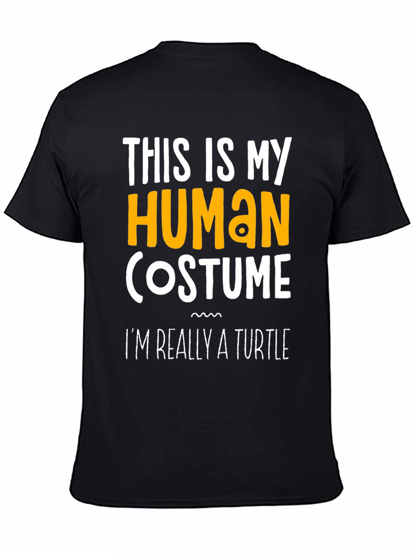 Human Costume Turtle Graphic T-Shirt