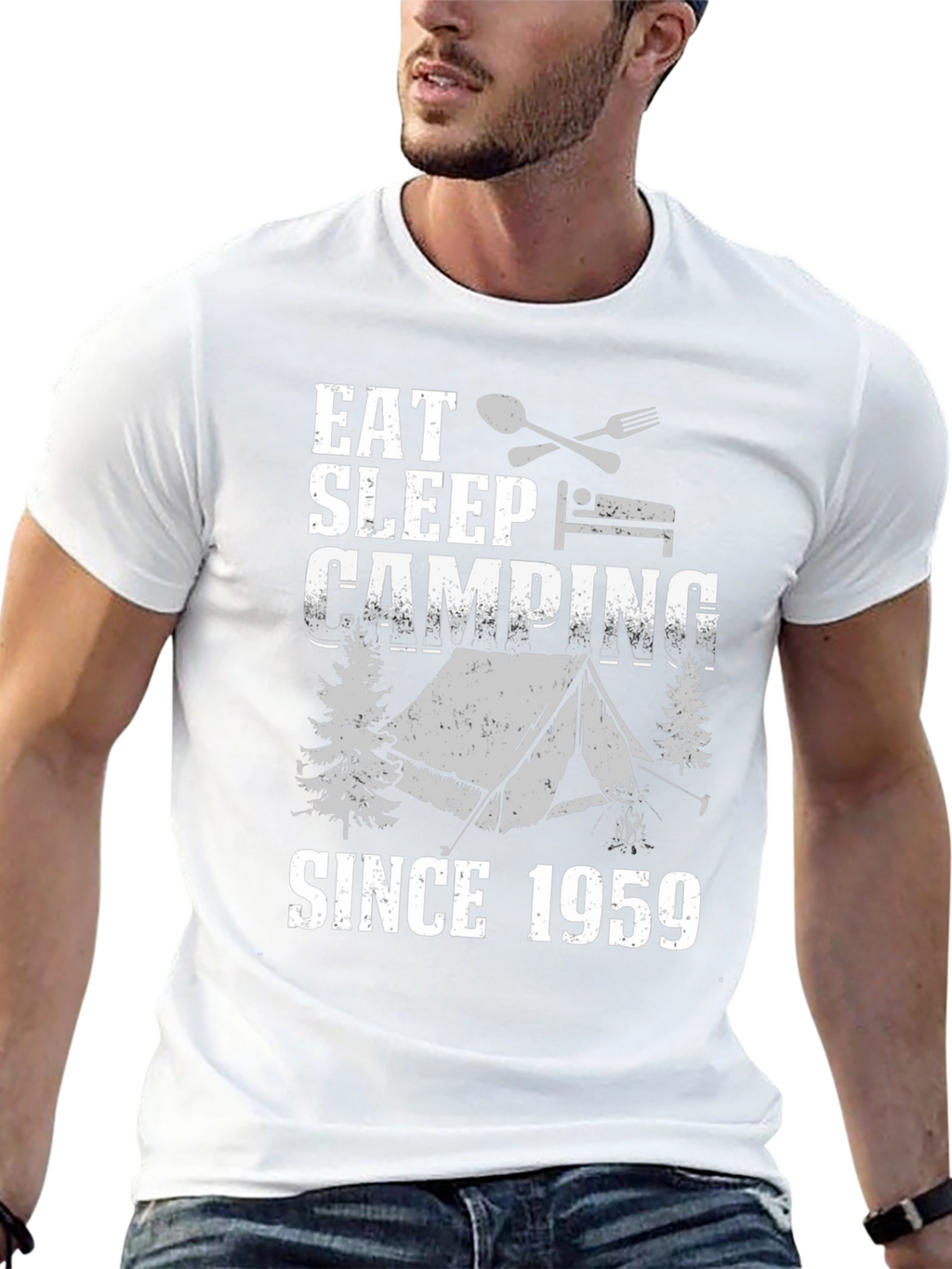 Eat Sleep Camping Since 1959 T-Shirt