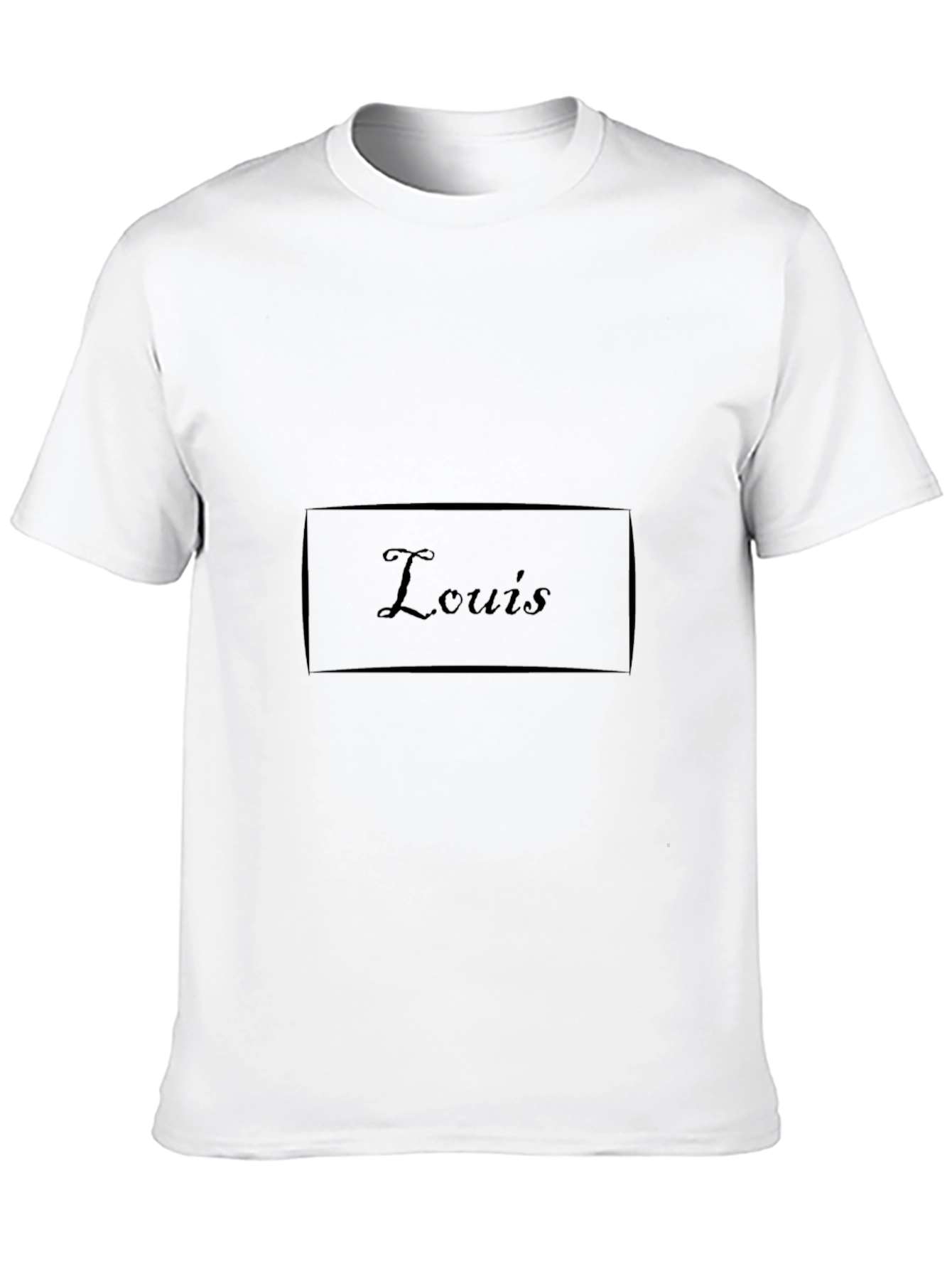 Louis T-Shirt - Classic Black Tee