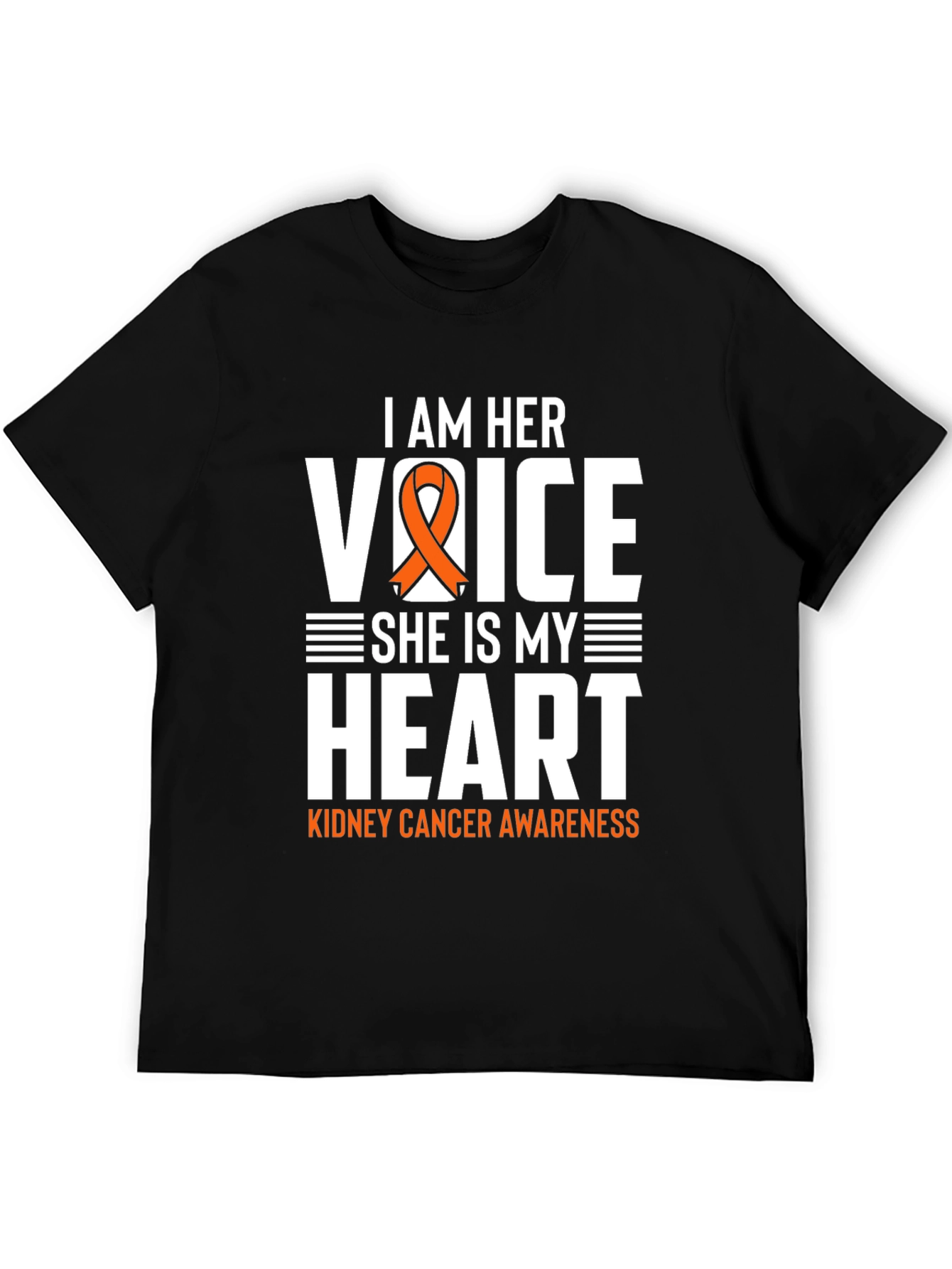 I Am Her Voice Kidney Cancer Awareness T-Shirt