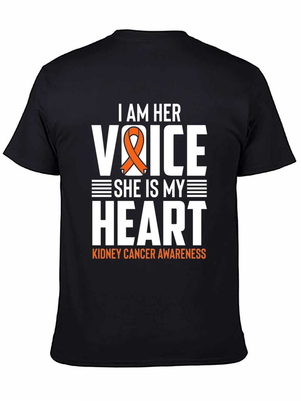 I Am Her Voice Kidney Cancer Awareness T-Shirt
