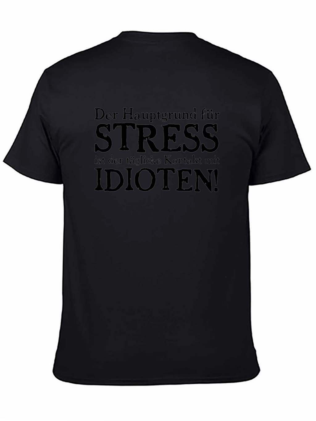 Stress Idiots T-Shirt Humor Graphic Novelty Tee