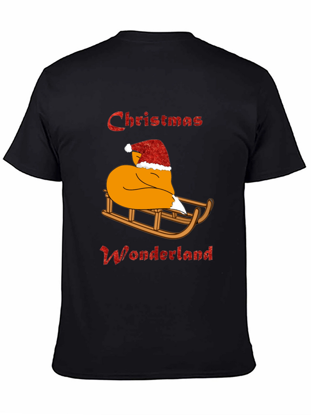 Christmas Wonderland Fox Graphic Tee