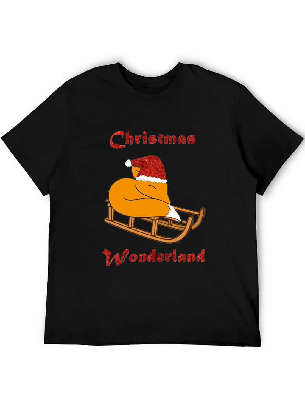Christmas Wonderland Fox Graphic Tee