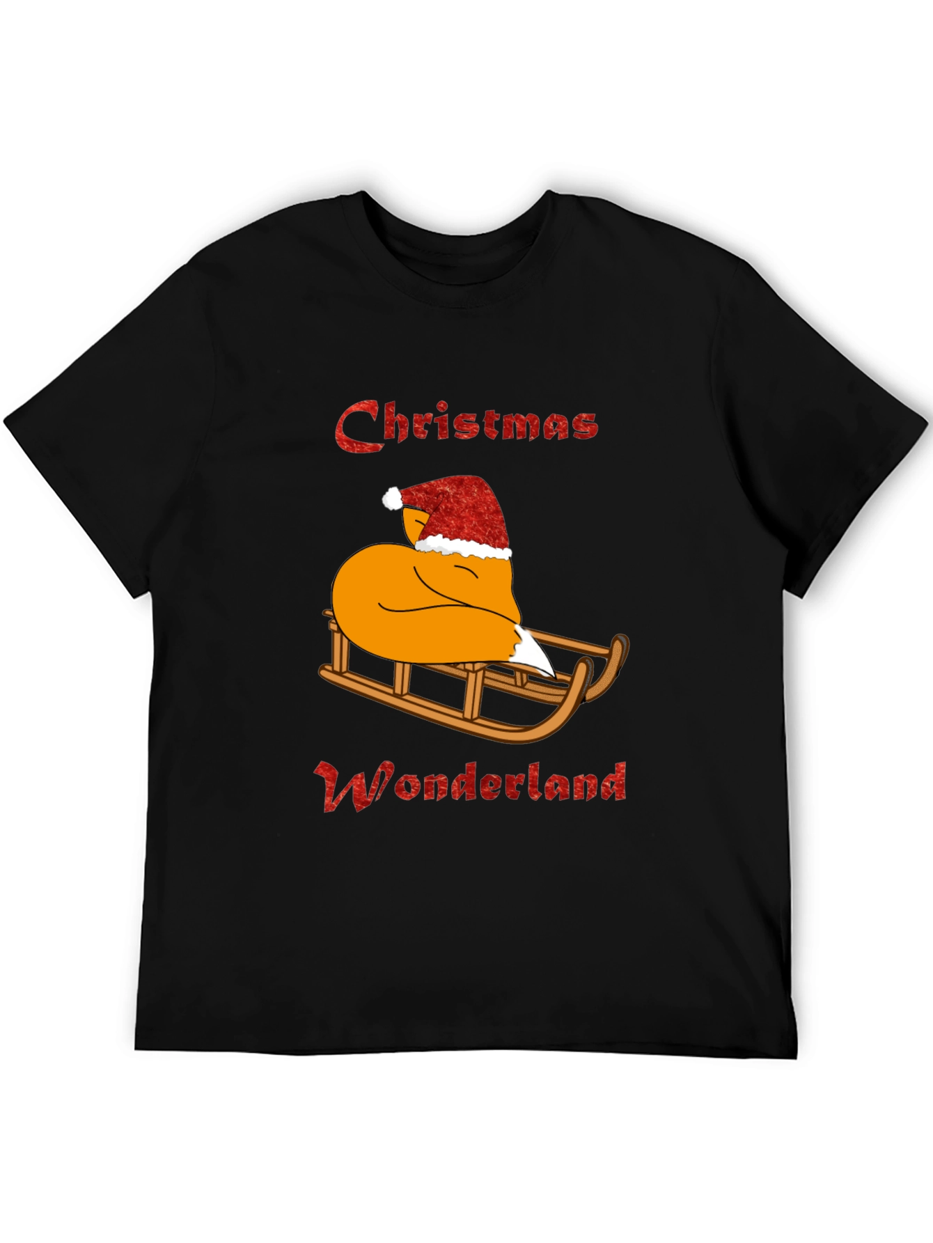 Christmas Wonderland Fox Graphic Tee