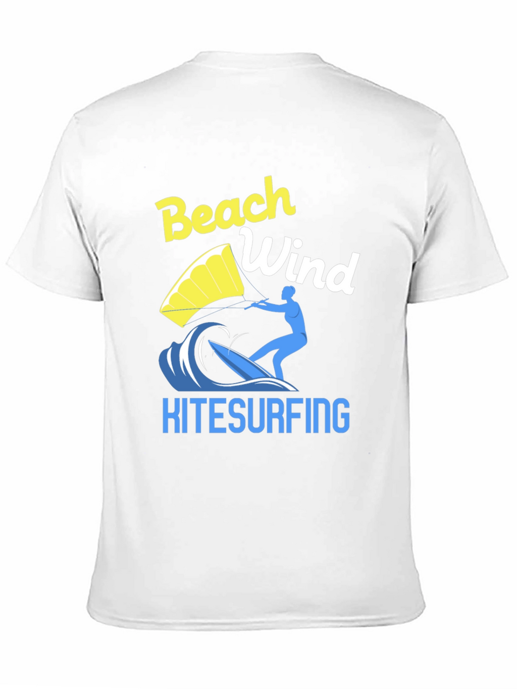 Beach Wind Kitesurfing Graphic Tee