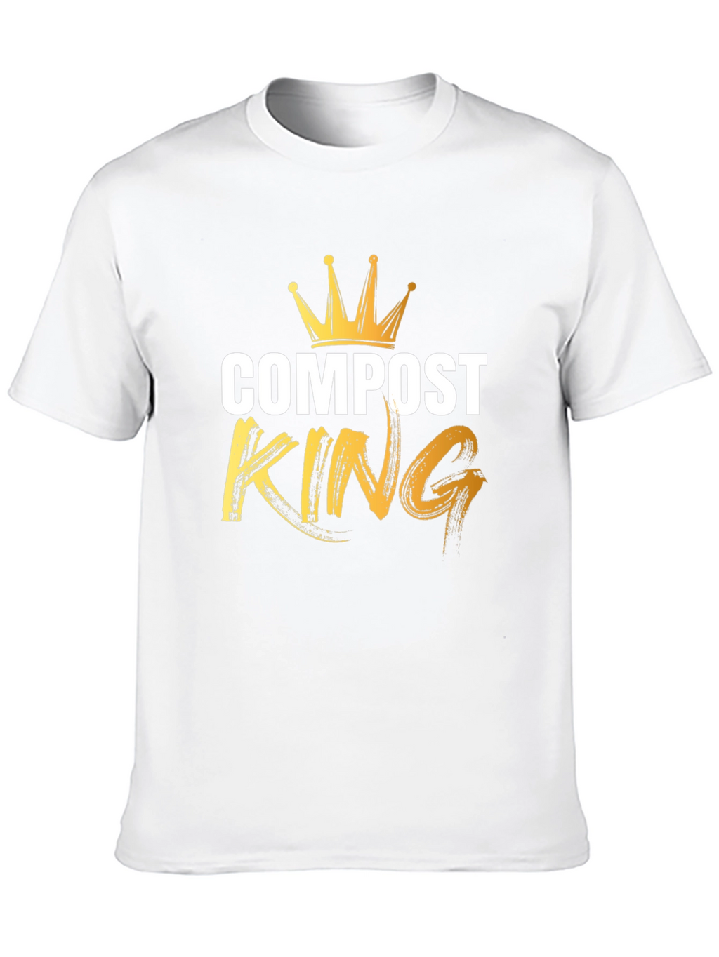 Compost King T-Shirt - Black Graphic Tee