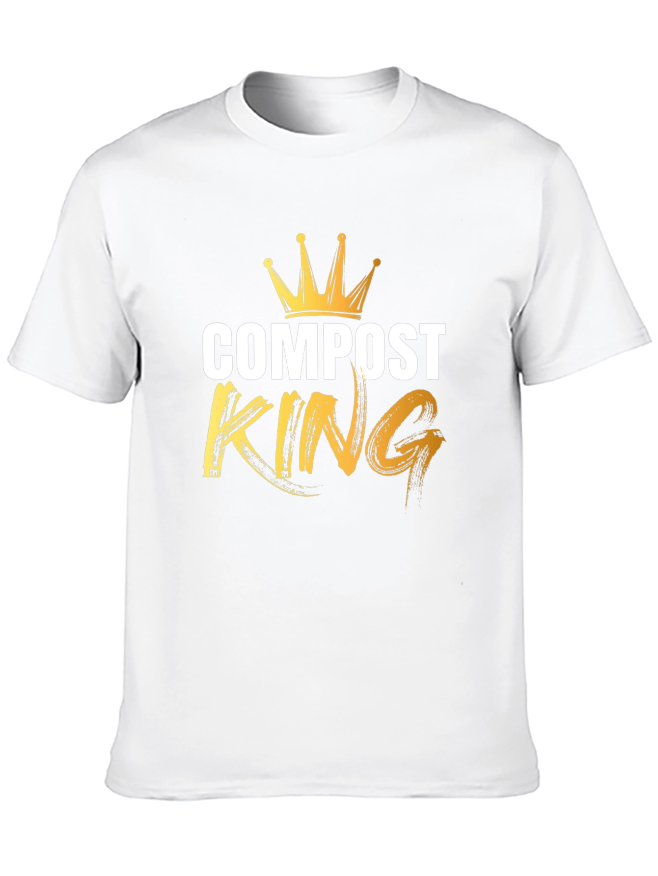 Compost King T-Shirt - Black Graphic Tee