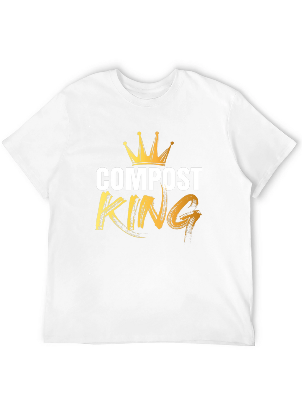 Compost King T-Shirt - Black Graphic Tee