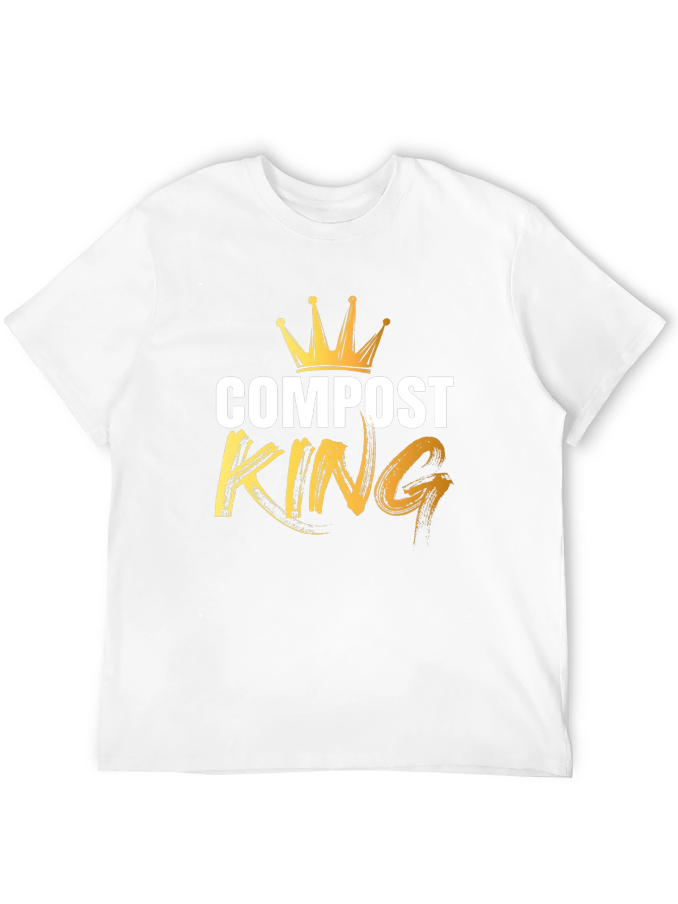 Compost King T-Shirt - Black Graphic Tee