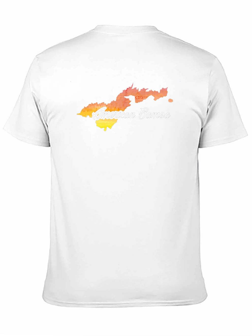 American Samoa T-Shirt Island Map Tee
