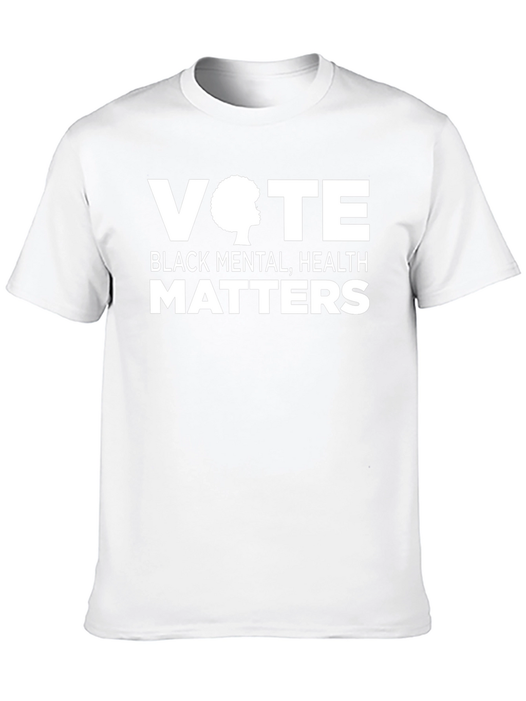 Vote Black Mental Health Matters Graphic T-Shirt