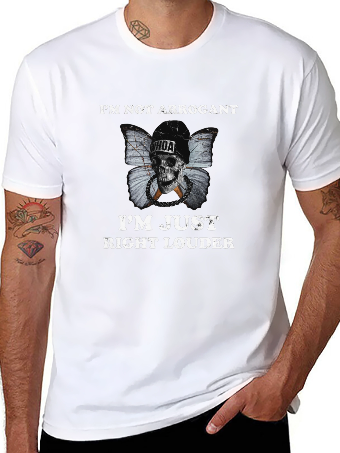 Im Not Arrogant Graphic Tee