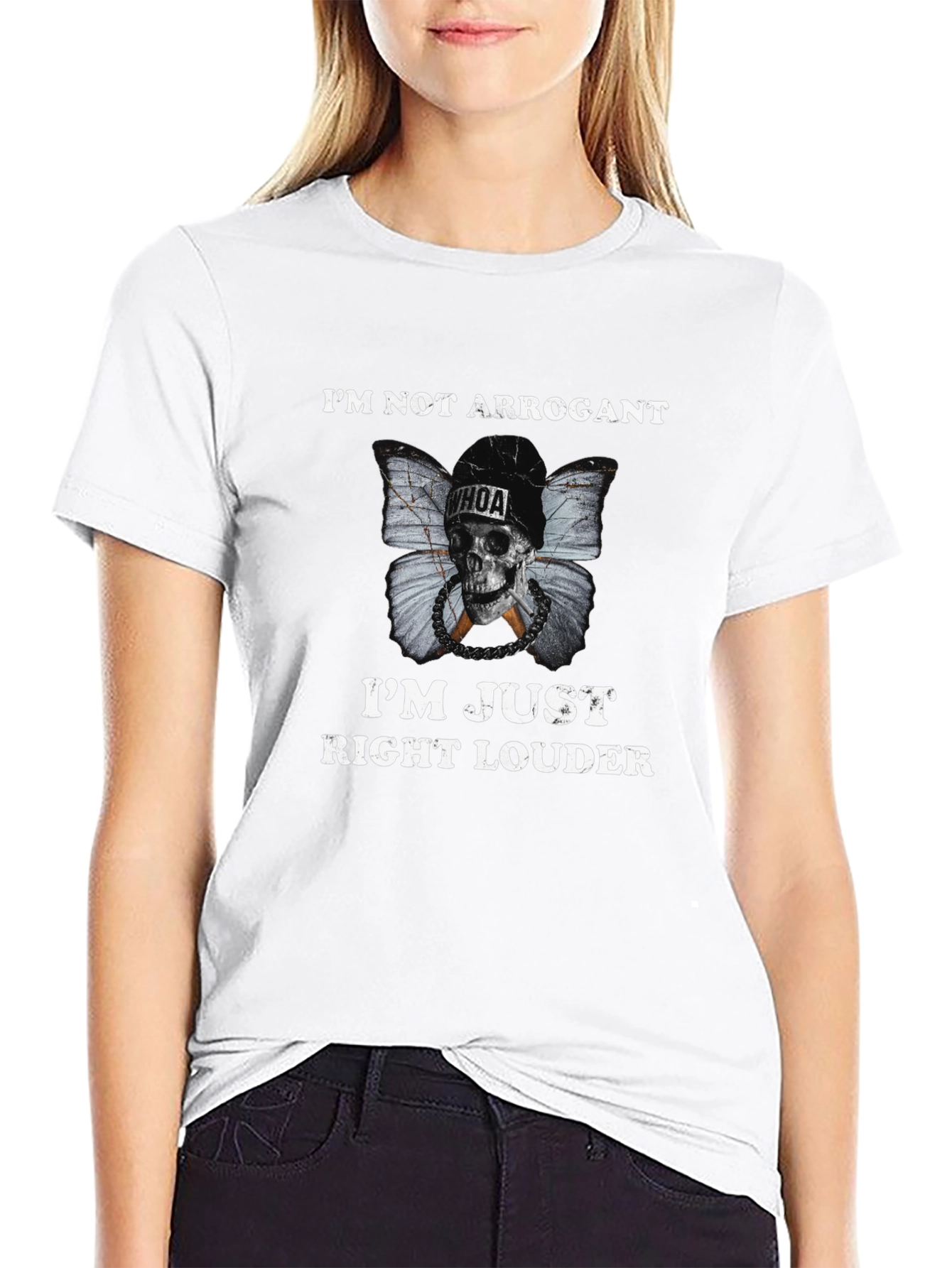 Im Not Arrogant Graphic Tee