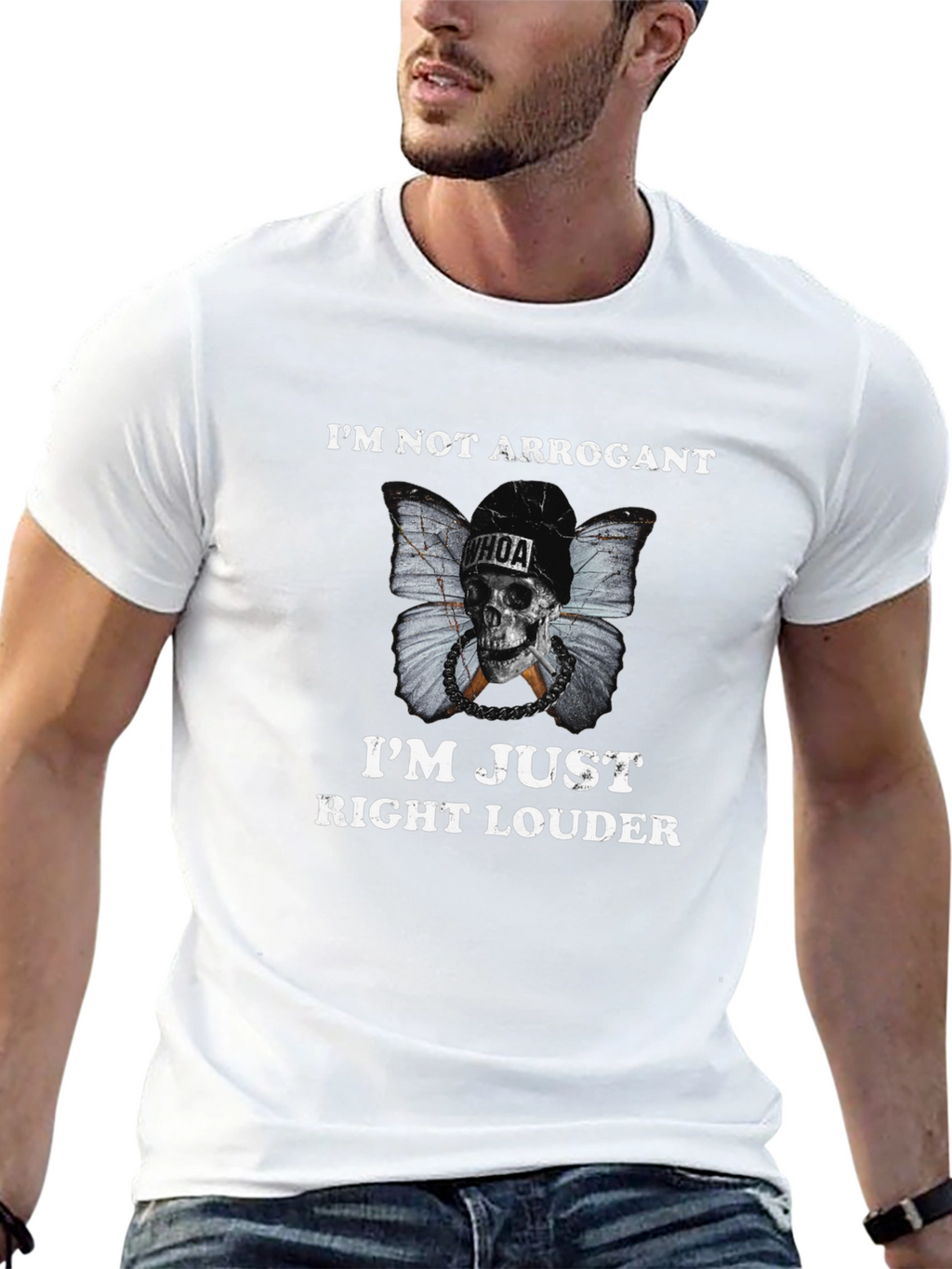 Im Not Arrogant Graphic Tee