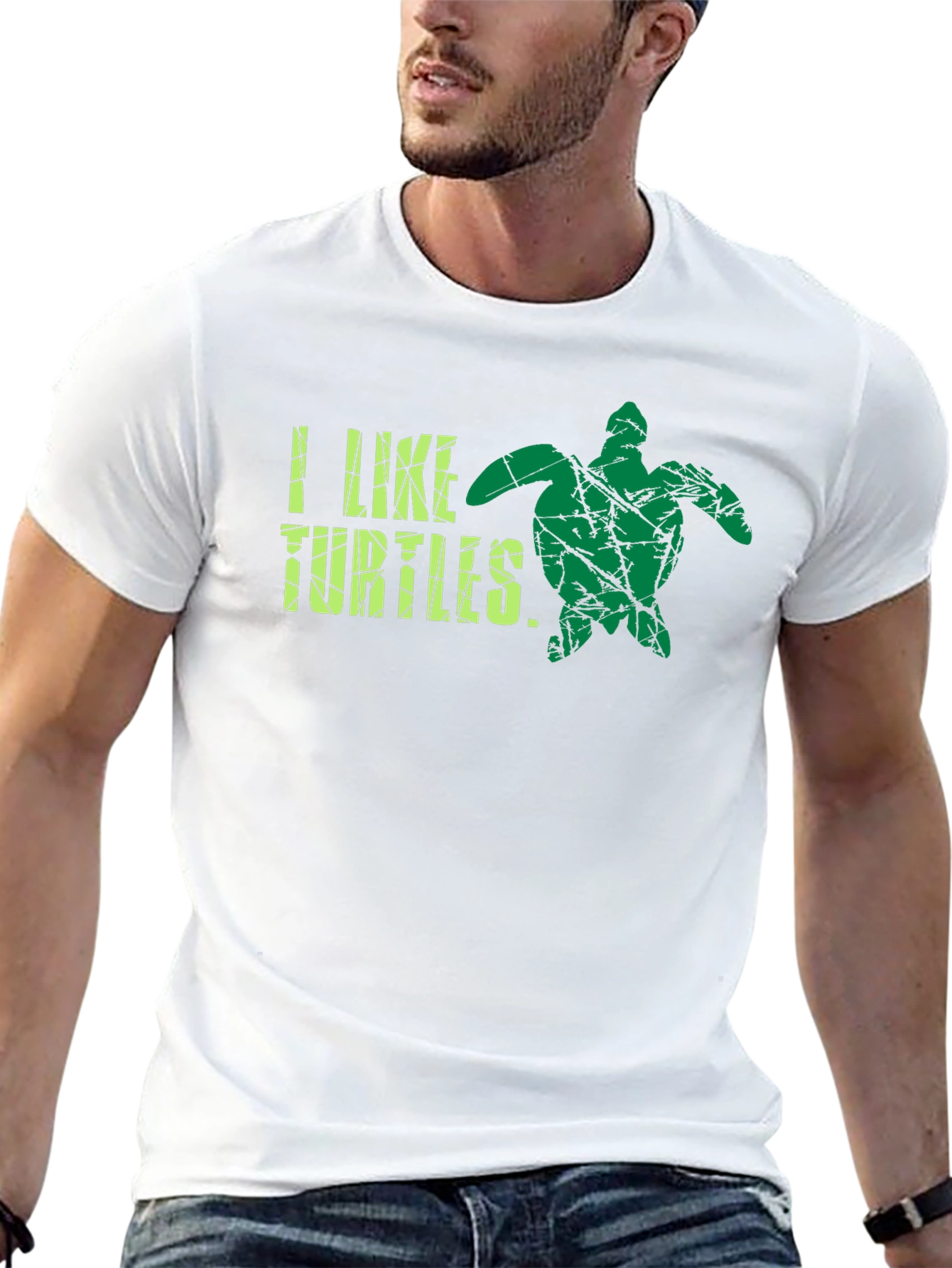 I Like Turtles T-Shirt - Cool Graphic Tee