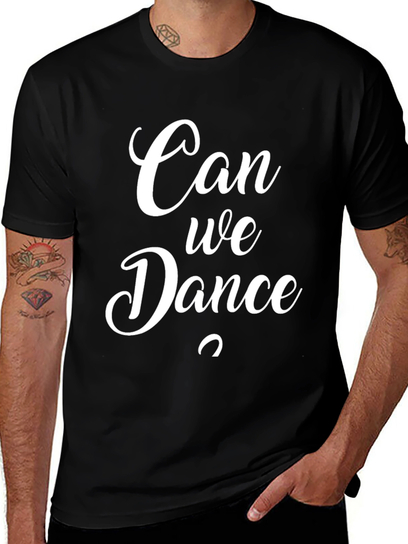 Can We Dance T-Shirt - Stylish Graphic Tee