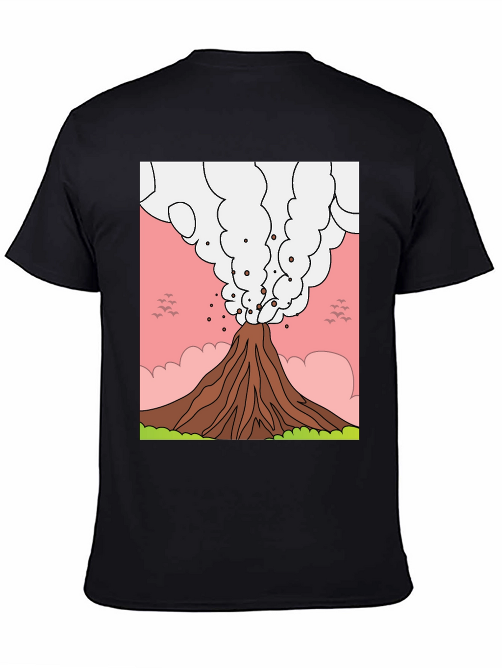 Volcano Graphic T-Shirt - Erupting Style