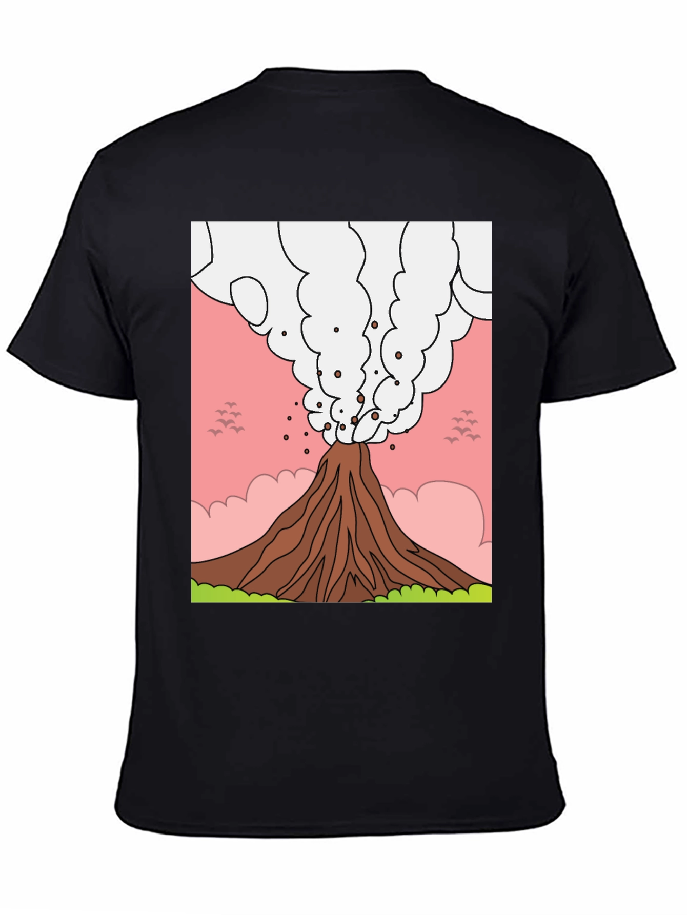 Volcano Graphic T-Shirt - Erupting Style